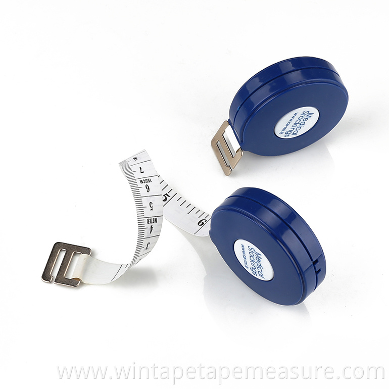 Body Measuring Mini Retractable Seamstress Tape Measure Used for Body